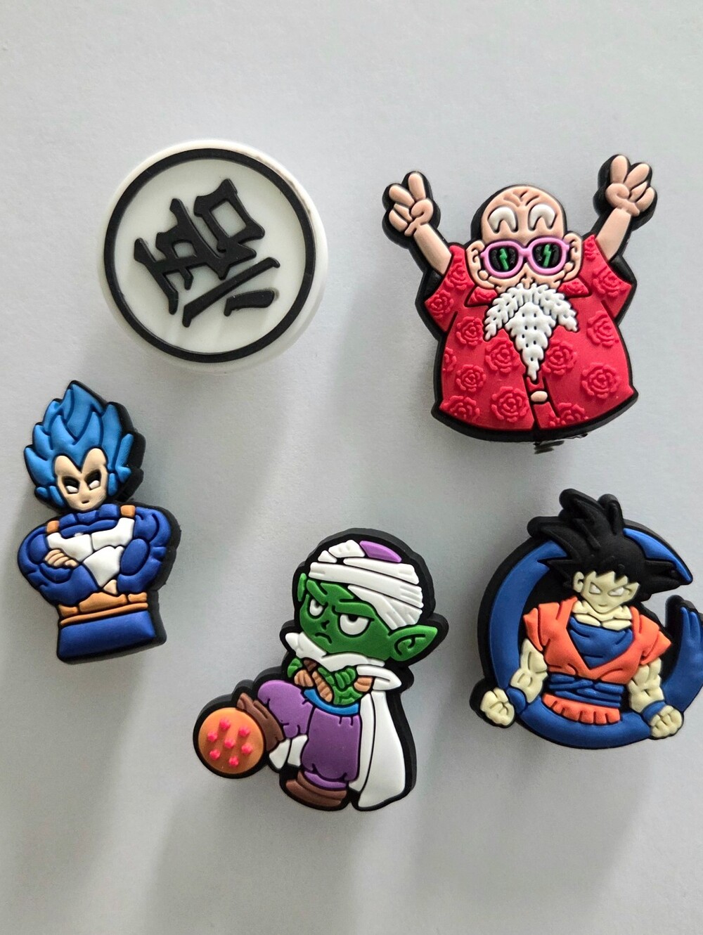 Dragon Ball Z Cartoon Character Shoes Charms - Multicolor Set # 1